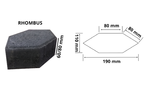 Rhombus Paver